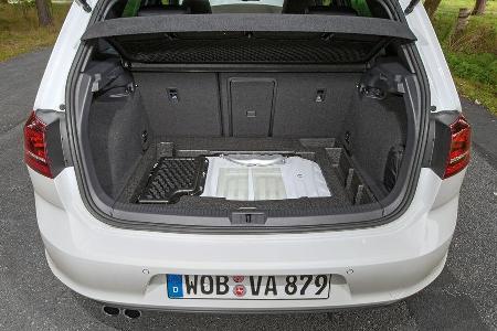 VW Golf GTE, Kofferraum