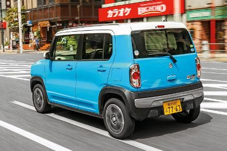Suzuki Hustler X Turbo 4WD, Heckansicht