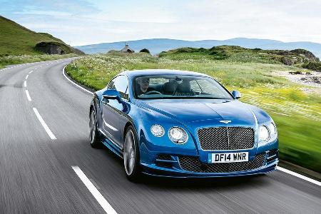 Bentley Continental GT Speed, Frontansicht