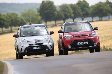 asv 1814, Kial Soul, Fiat 500 L