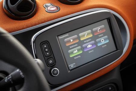 Smart Fortwo, ams, Fahrbericht, Infotainment