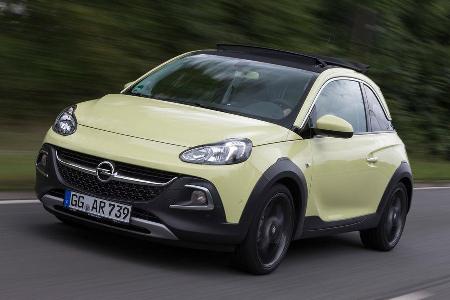 Opel Adam Rocks 1.0 DI Turbo, Frontansicht Opel Adam Rocks 1.0 DI Turbo, Frontansicht