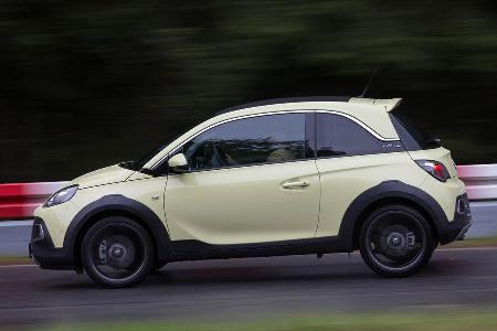 Opel Adam Rocks 1.0 DI Turbo, Seitenansicht