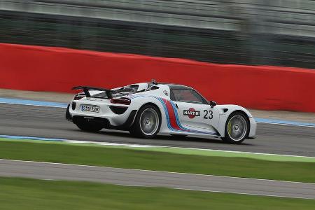 Porsche 918 Spyder, Seitenansicht