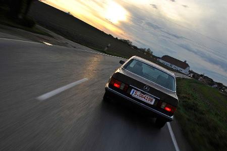 Mercedes-Benz 280 SE, Heckansicht