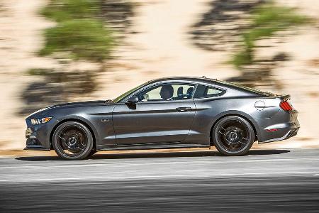 Ford Mustang, Seitenansicht
