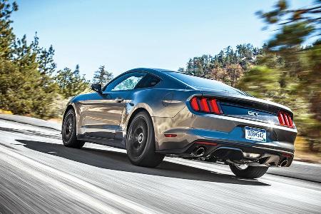Ford Mustang, Heckansicht