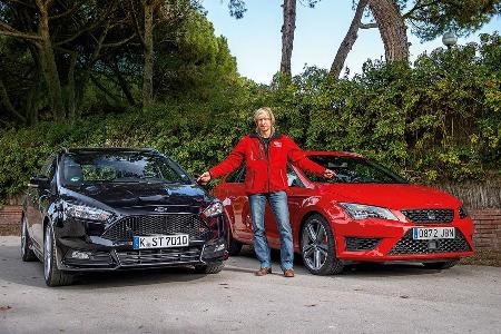 Ford Focus Turnier ST, Seat Leon ST Cupra Ford Focus Turnier ST, Seat Leon ST Cupra