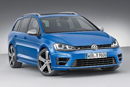 VW Golf R Variant, Frontansicht