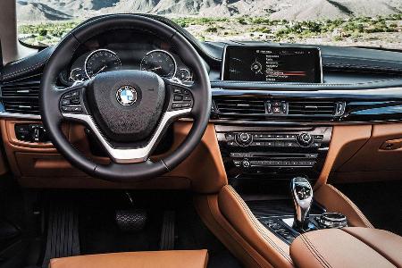 06/2014, BMW X6 Facelift, Innenraum