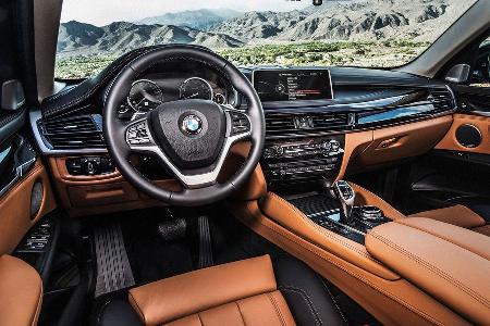 06/2014, BMW X6 Facelift, Innenraum