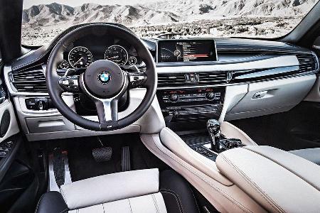 06/2014, BMW X6 Facelift, X6 M, Innenraum