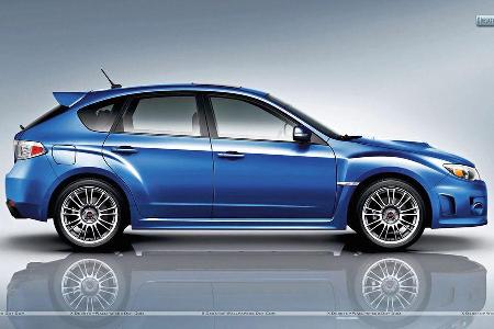 Subaru Impreza, Seitenansicht