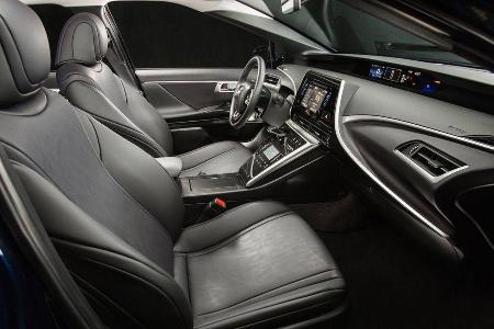 Toyota Mirai, ams, Fahrbericht, Cockpit