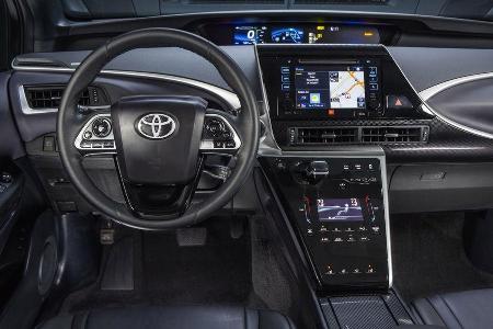 Toyota Mirai, ams, Fahrbericht, Cockpit