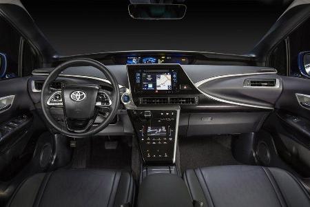 Toyota Mirai, ams, Fahrbericht, Cockpit