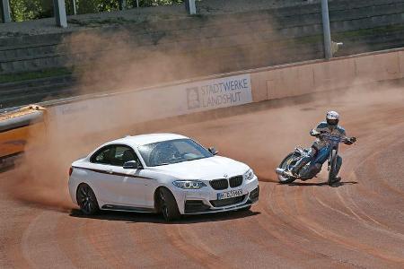 Speedwaybahn, BMW M235i, Impression