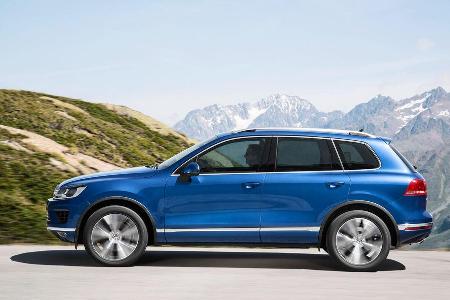 VW Touareg 3.0 V6 TDI SCR BMT, Seitenansicht