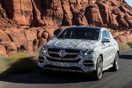11/2014, Mercedes GLE Mitfahrt