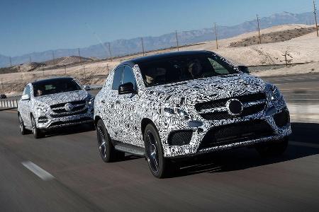 11/2014, Mercedes GLE Mitfahrt