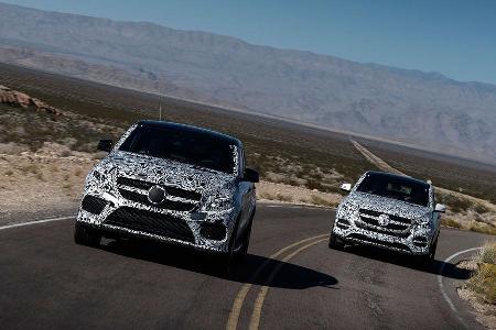 11/2014, Mercedes GLE Mitfahrt