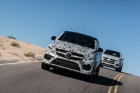 11/2014, Mercedes GLE Mitfahrt