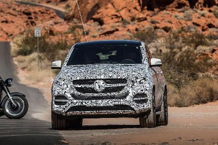 11/2014, Mercedes GLE Mitfahrt