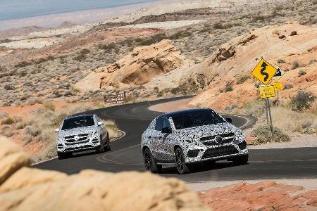 11/2014, Mercedes GLE Mitfahrt