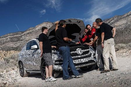 11/2014, Mercedes GLE Mitfahrt