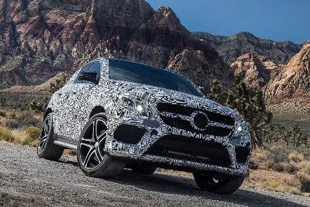 11/2014, Mercedes GLE Mitfahrt