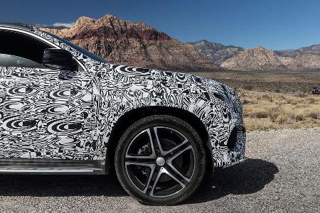11/2014, Mercedes GLE Mitfahrt