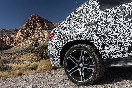 11/2014, Mercedes GLE Mitfahrt