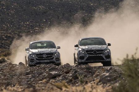 11/2014, Mercedes GLE Mitfahrt