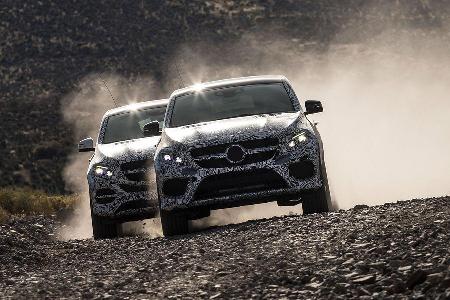 11/2014, Mercedes GLE Mitfahrt