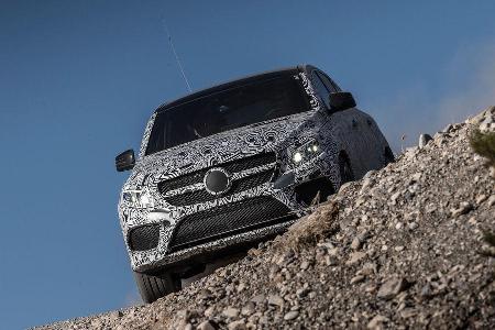 11/2014, Mercedes GLE Mitfahrt