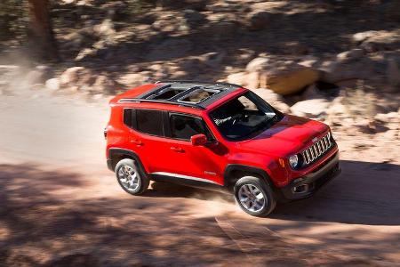 Jeep Renegade 2.0 Multijet, Seitenansicht