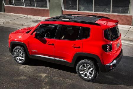 Jeep Renegade 2.0 Multijet, Seitenansicht