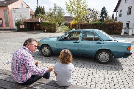 15 Youngtimer ab 798 Euro, Kiesplatz, Hndler, Impression