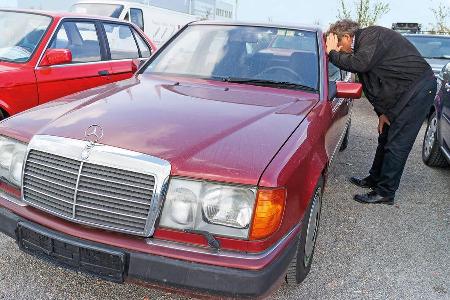 15 Youngtimer ab 798 Euro, Kiesplatz, Hndler, Impression