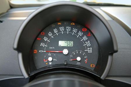 VW Beetle Cabrio, Rundinstrument