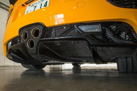 Lexus LFA Nrburgring Edition, Auspuff, Endrohre