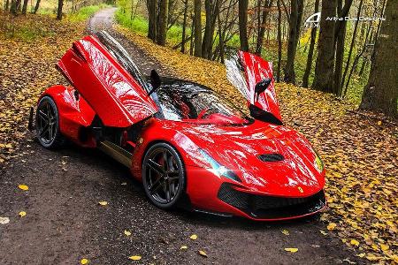 Aritra Das Designs Ferrari Zenyatta
