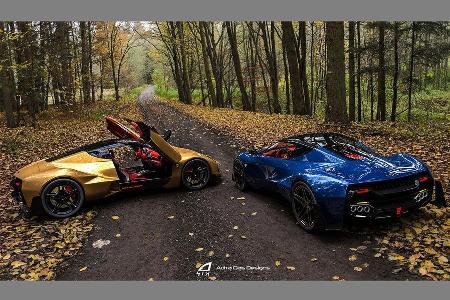 Aritra Das Designs Ferrari Zenyatta