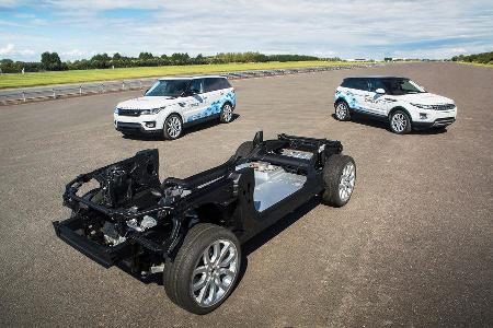 Jaguar Land Rover Concept E Elektro Hybrid Technologie