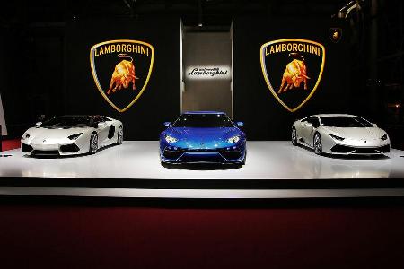 Lamborghini Asterin, Hybridsportwagen, Autosalon Paris 2014
