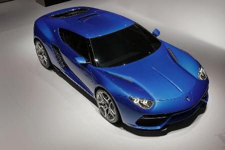 Lamborghini Asterin, Hybridsportwagen, Autosalon Paris 2014