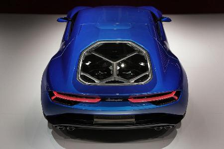 Lamborghini Asterin, Hybridsportwagen, Autosalon Paris 2014