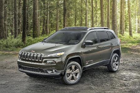 Jeep 75th Anniversary Special Edition Modelle