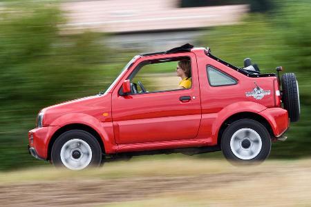 Suzuku Jimny, Cabrio, Seitenansicht