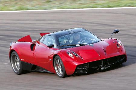 Pagani Huayra, Frontansicht